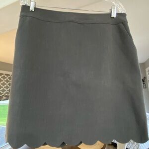 Loft size medium shirk with scalloped hem